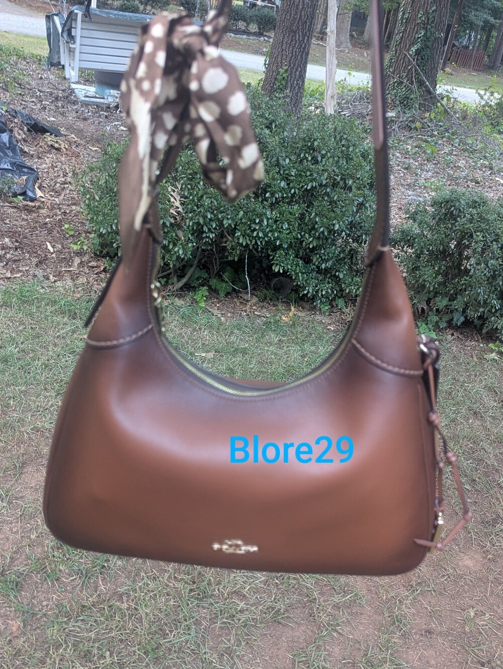 Burnished Leather Ella With Charms